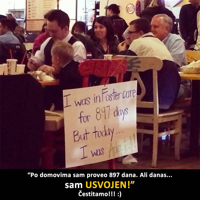 OVO JE TATA IZ SNOVA: Dječačić doživio najljepši dan u svom malom životu :)