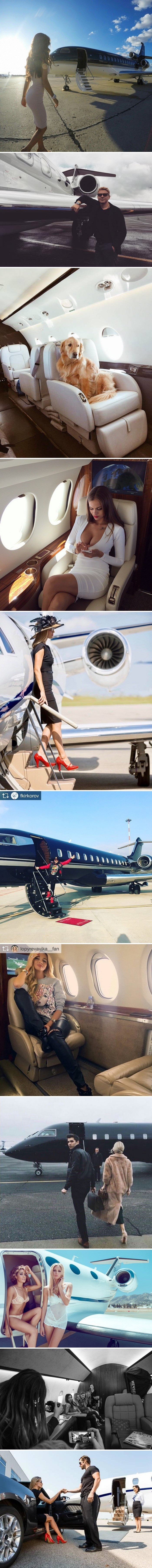 Ruska tvrtka iznajmljuje privatni avion kako bi se klijenti mogli hvaliti na Instagramu