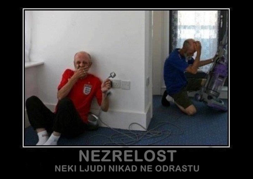 Kad ostarimo, želimo ovako dobar smisao za humor 