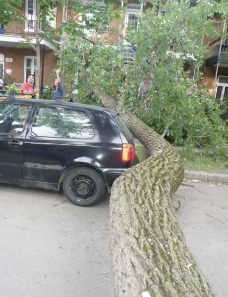 Najsretniji auto na svijetu izbjegao smrt