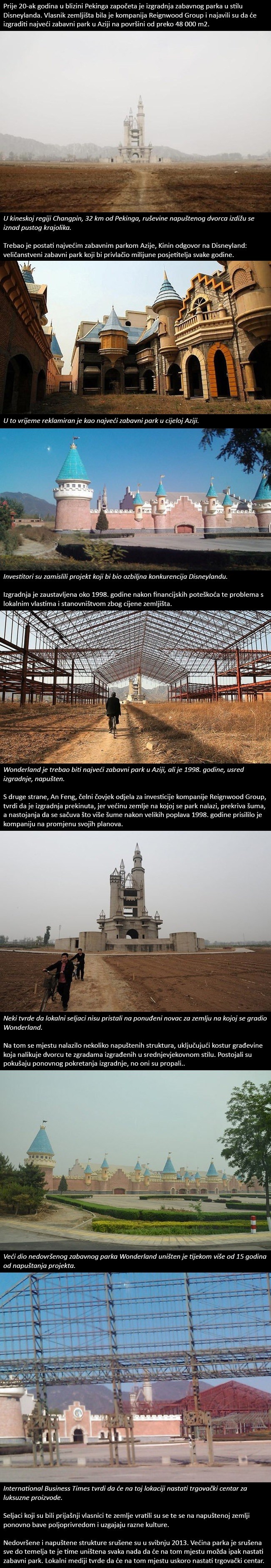 Kineski "lažni Disneyland" koji je umro prije nego što je počeo s radom