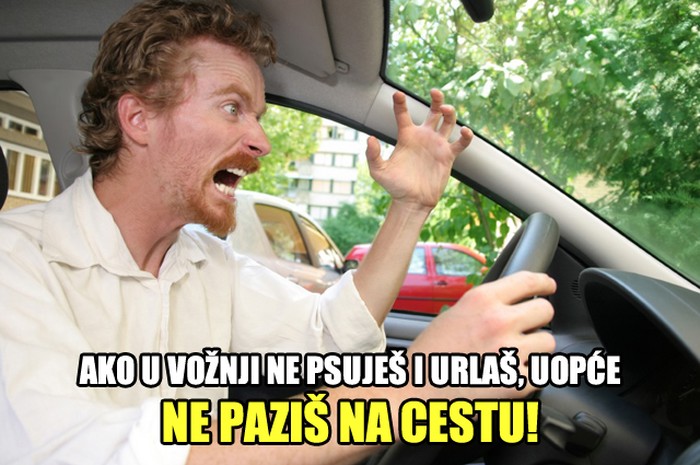 Dobri vozači spominju mater na svakom semaforu
