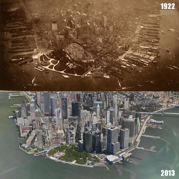 Manhattan kroz jedno stoljeće
