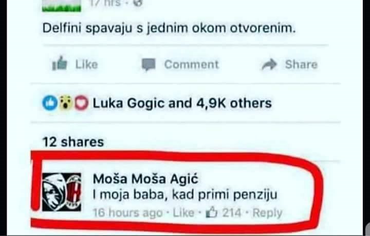 Čovjek se nadovezao na Facebook status urnebesnim komentarom 