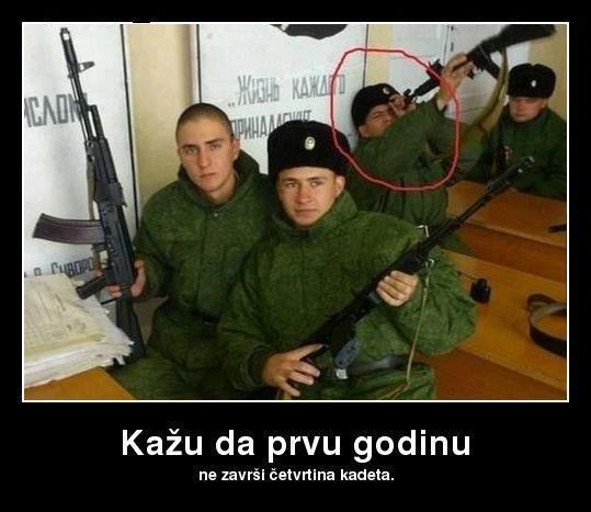 Kad ti daju pušku, ali ne i mozak