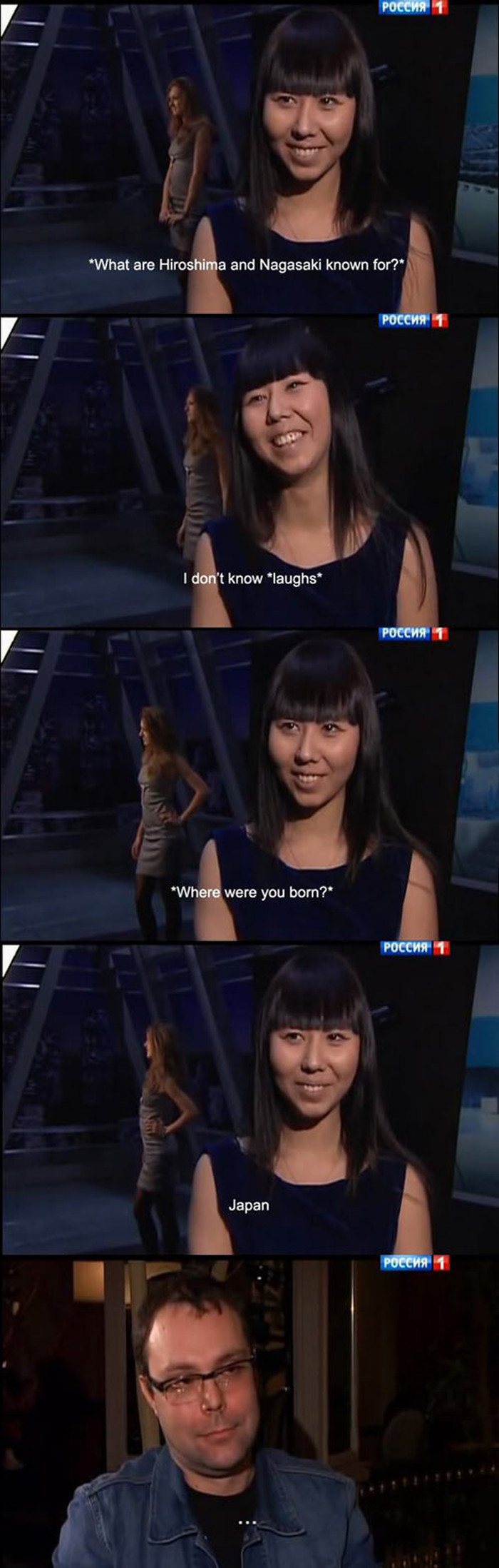 Kad ti japanska manekenka blene na "Znaš za Hirošimu?"
