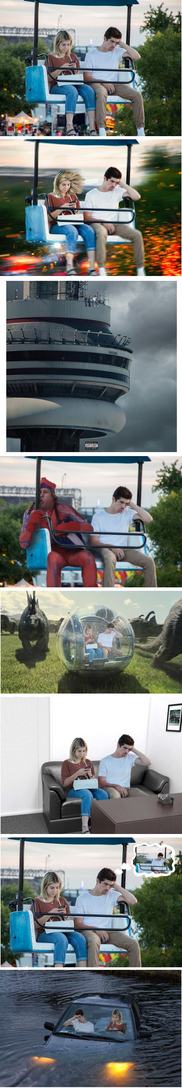 Uhvatili su par koji se dosađivao u zabavnom parku i isprdali ih na najbolji način