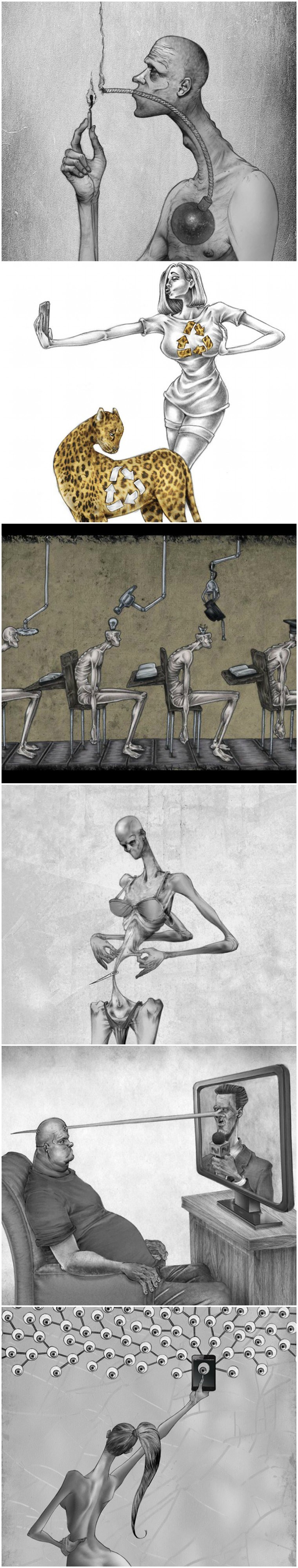 Ljudi su ovce - umjetnik dočarao sve nedostatke ovoga svijeta