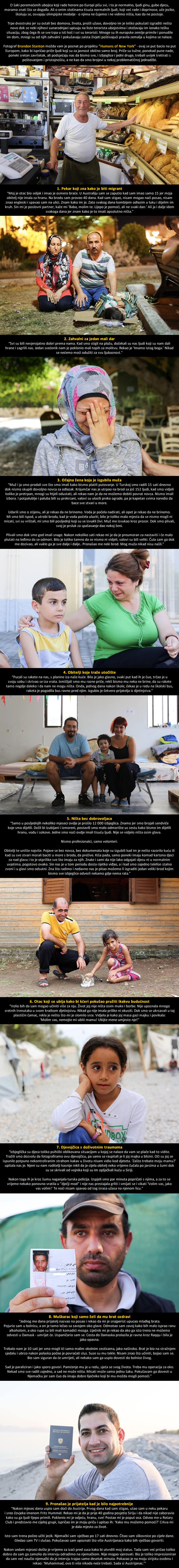 Devet tragičnih priča izbjeglica koje će vam zauvijek promijeniti pogled na krizu