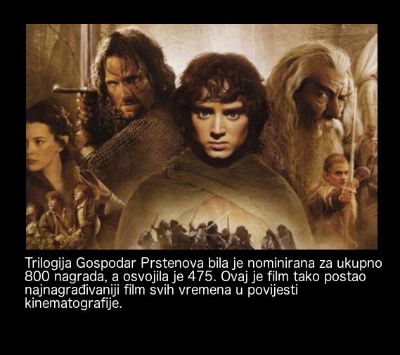 Ovo je dokaz da je LOTR jedan od najboljih filmova ikada snimljenih