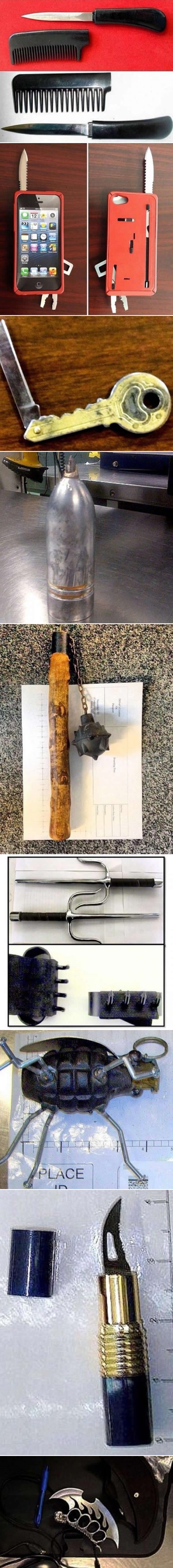 Galerija: Oružje zaplijenjeno putnicima na aerodromu