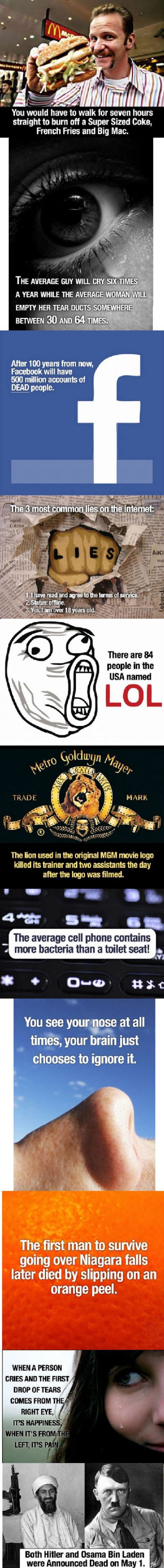 Neobične činjenice o samima sebi koje sigurno niste znali