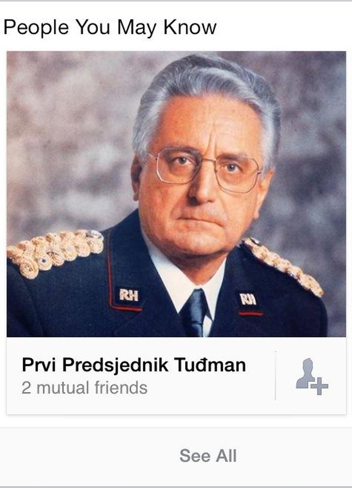 Fejs u zadnje vrijeme ima čudne preporuke prijatelja