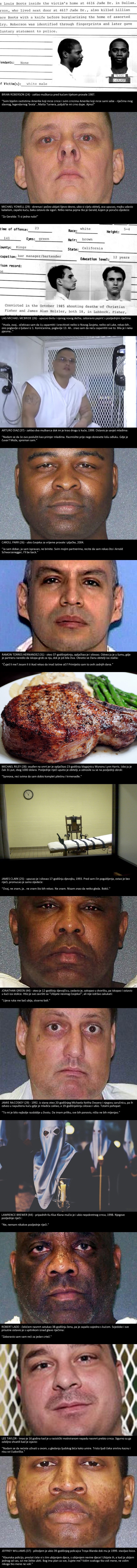 SMRTNA KAZNA: Pročitajte iznenađujuće posljednje riječi osuđenika MINUTU prije pogubljenja