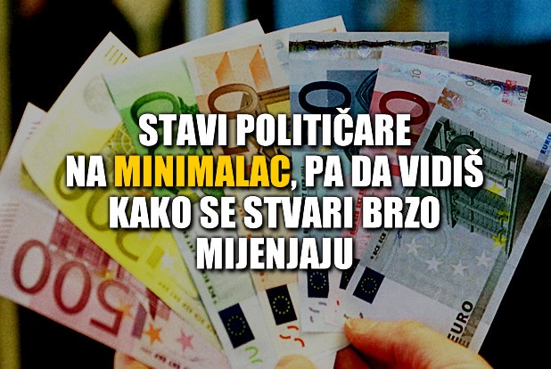 Kad bi političari bili plaćeni koliko rade