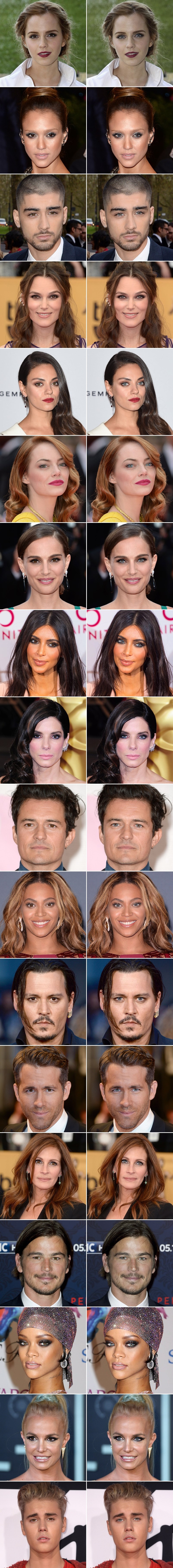 Kako bi celebrityji sa smeđim očima izgledali s plavima?