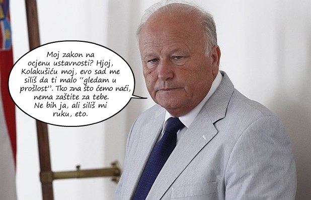 Ministar Slavko ne nalazi zadovoljstva u svom poslu