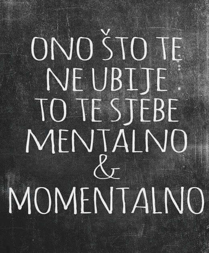 Što te ne ubije te...