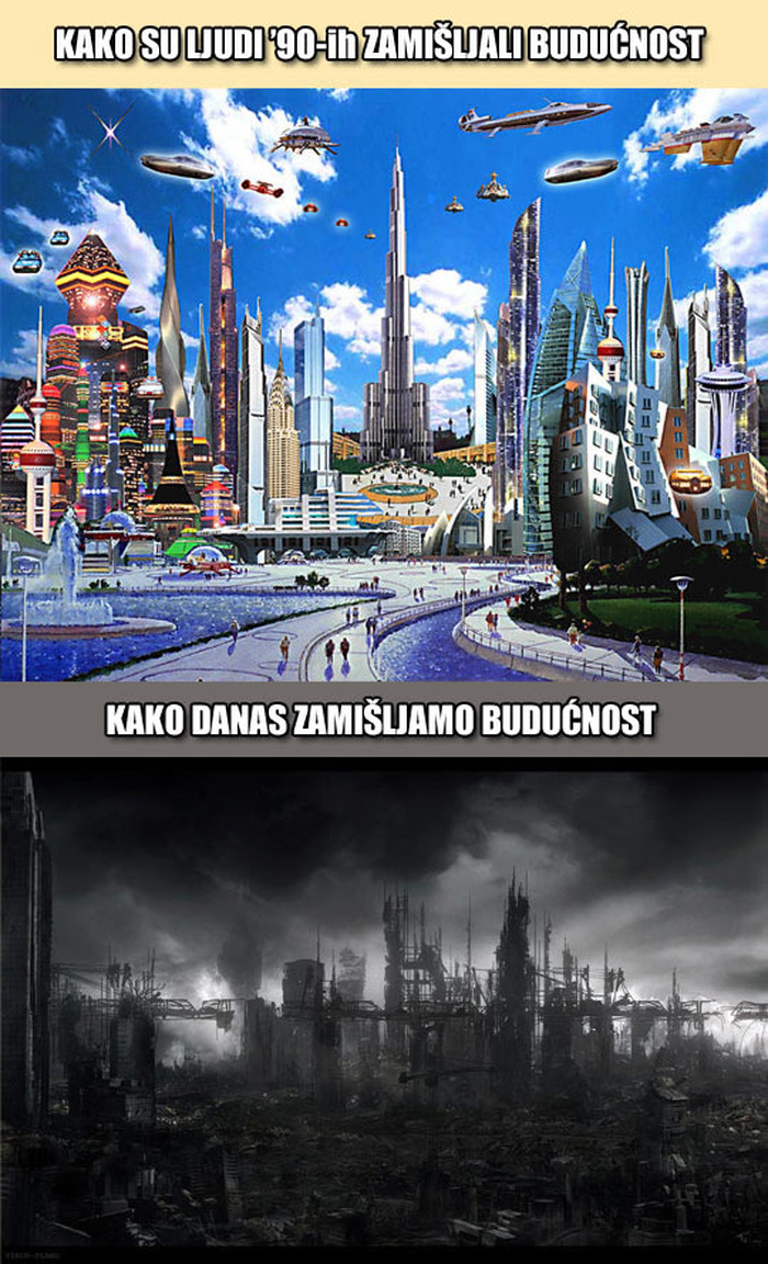 Kako vi zamišljate budućnost ljudskog roda?