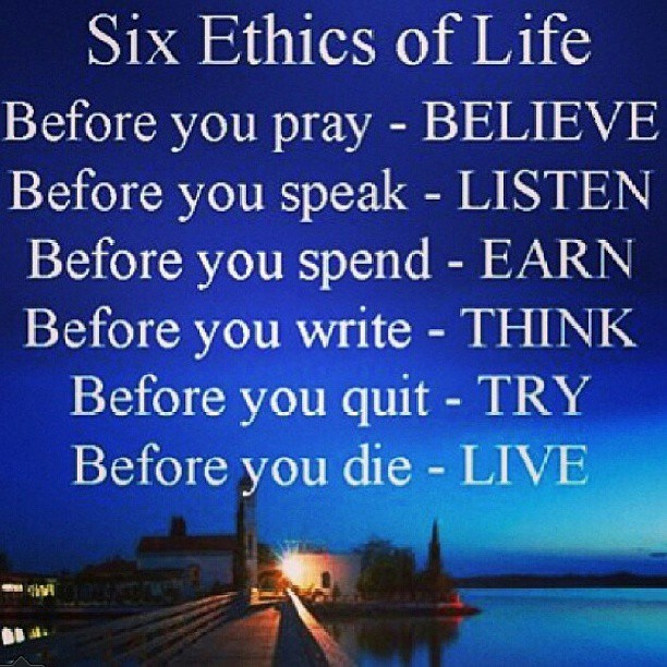 Šest pravila za bolji život