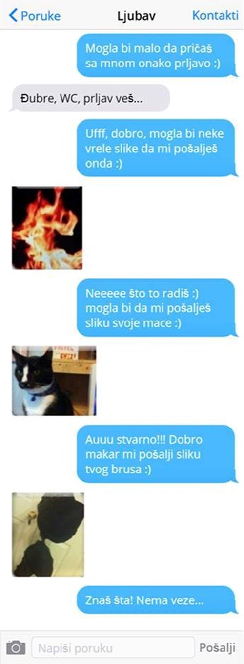 Razgovor s djevojkom se pretvori u problem kada ona sve shvaća previše doslovno