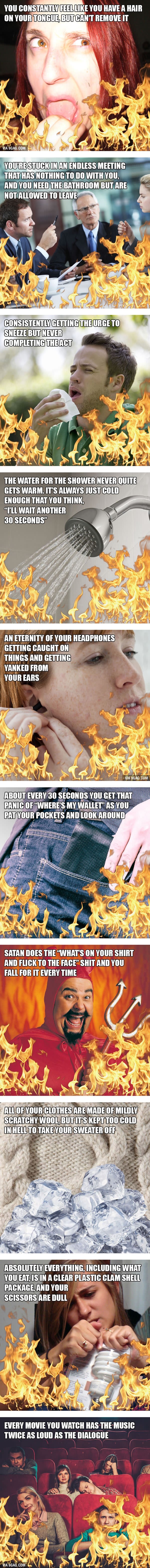 Da postoji neki polupakao, ovo bi bile sitne, ubitačne muke u njemu