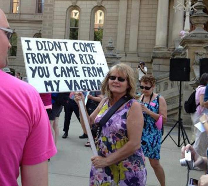 Čovječe, sjeti se da si došao iz vagine