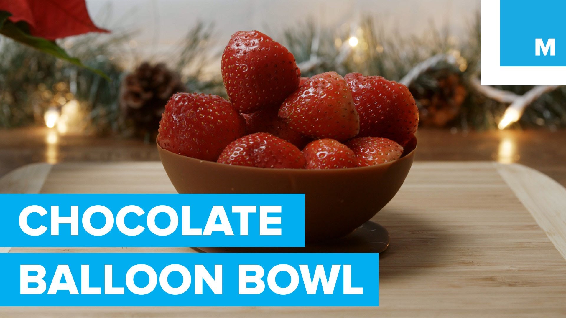 Napravi savršenu božićnu čokoladnu zdjelicu pomoću - balona