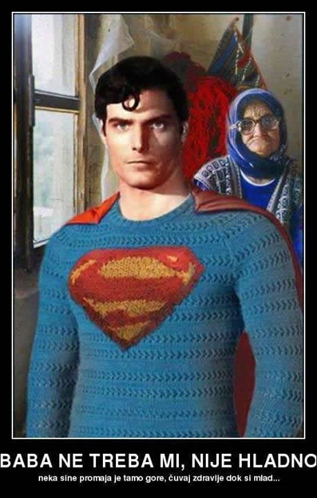 Da je Superman imao baku