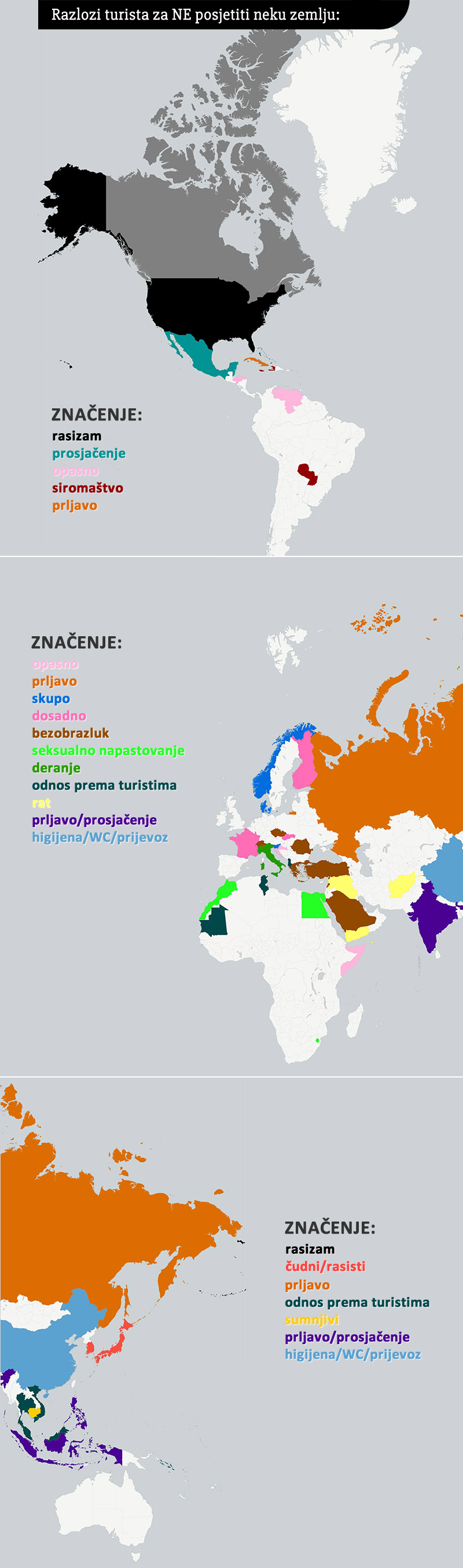 Zašto neki turisti NE ŽELE u Hrvatsku!?