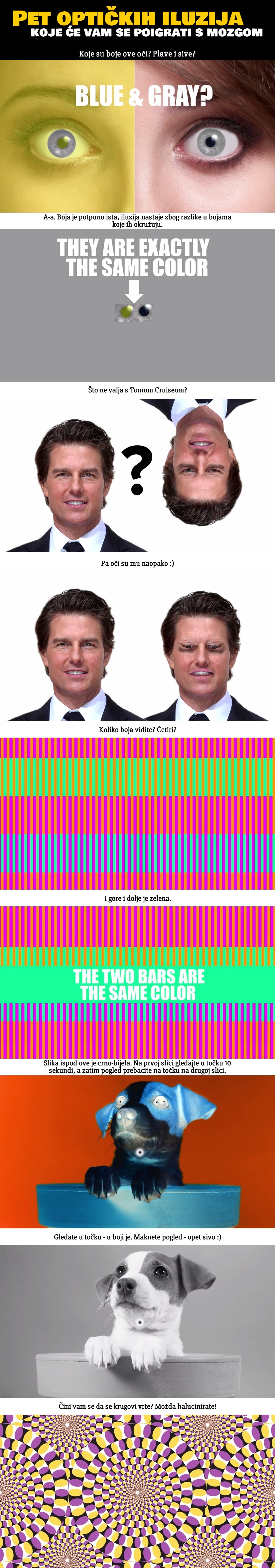 Top 5 optičkih iluzija zbog kojih ćete posumnjati u vlastite oči