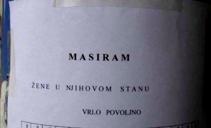 HIT OGLAS: Masira žene po kućama