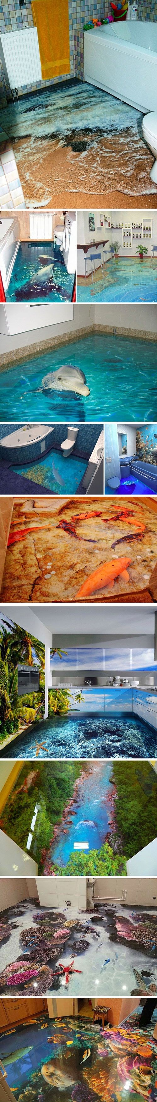 Kada biste otvorili vrata ovih soba i ugledali ovaj pod, ništa vam ne bi bilo jasno