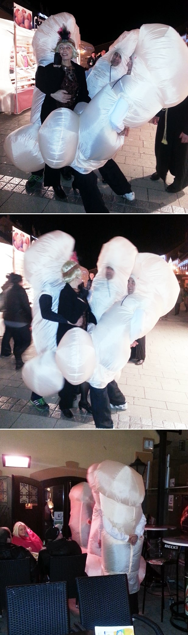 Ženu napala tri divovska penisa