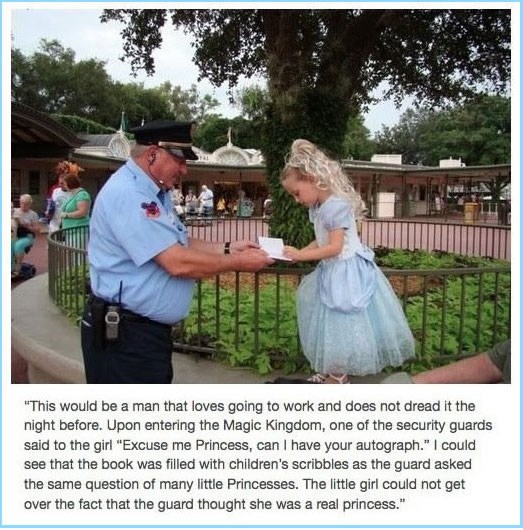 Dobri čuvar malom gestom usrećio "princezu"