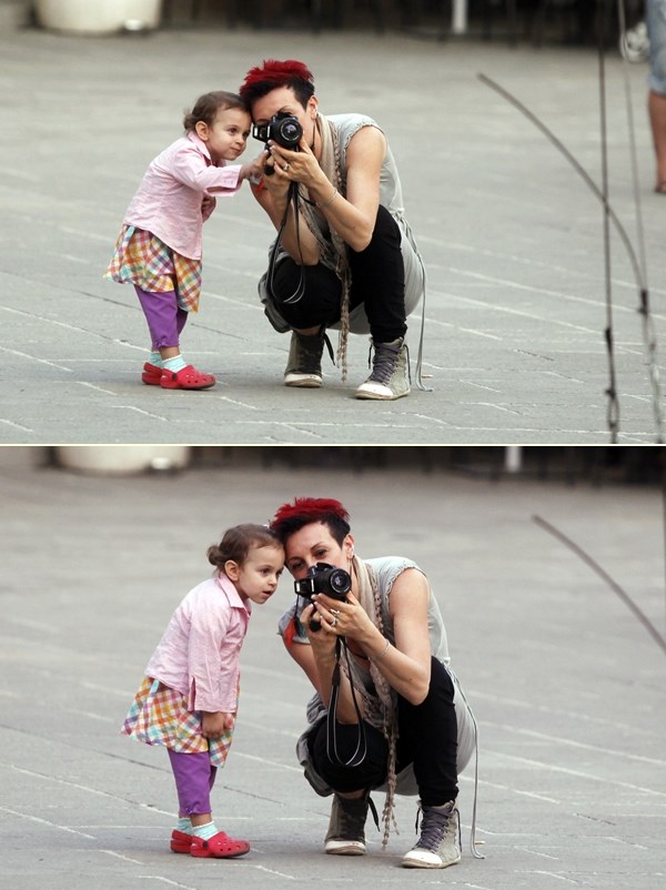 Kad narastem bit ću fotograf: Slatkica iz Pule i njena mama