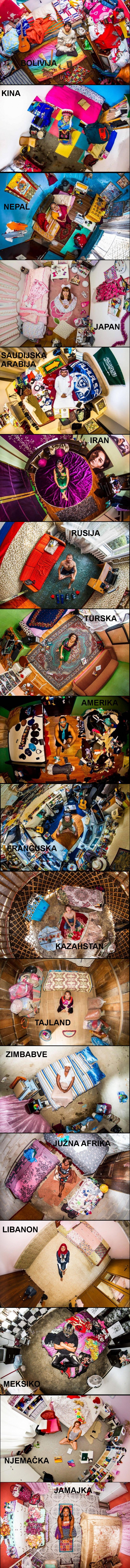 Pogledajte kako izgledaju sobe ljudi iz različitih dijelova svijeta