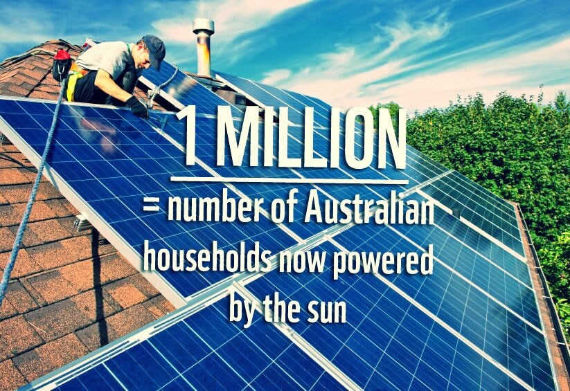 Australija: Milijun kućanstava na solarnim panelima