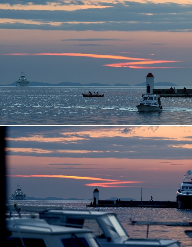 Idilični zadarski suton