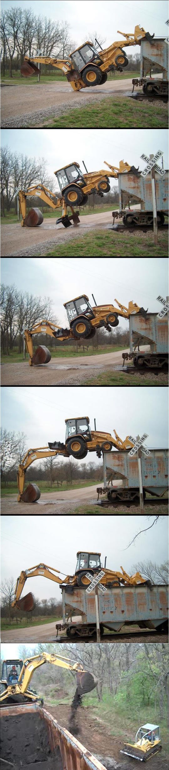 Što pravi profić može s bagerom!