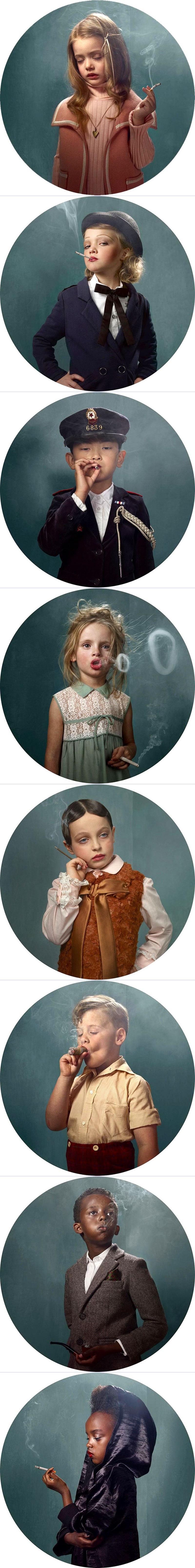 Kontroverzne fotografije djece koja puše šokirale publiku