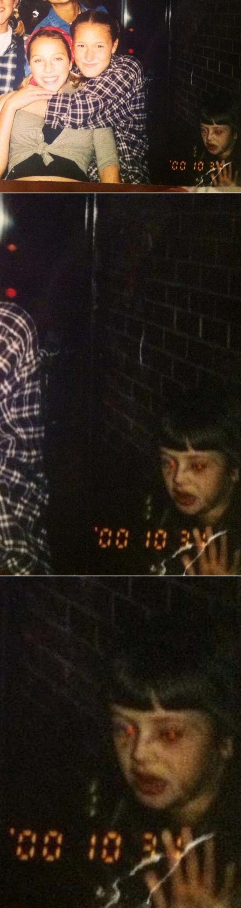 Pogledale su svoju staru fotografiju i vidjele zastrašujuću djevojčicu