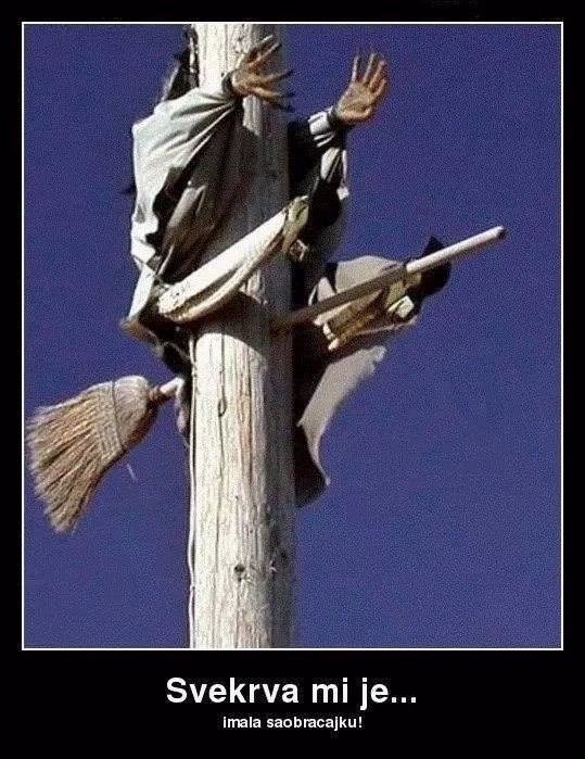 Kad ti svekrva doživi prometnu