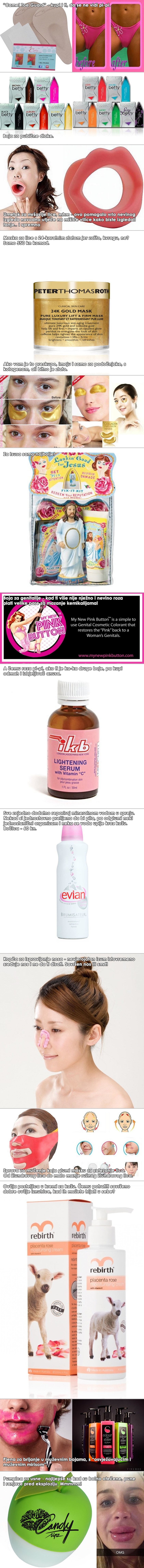 GALERIJA: Najbizarniji kozmetički proizvodi koji će vam zgaditi život