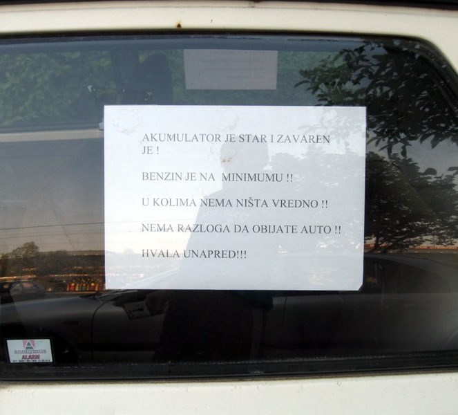 Iskrenost učinkovitija od najskupljeg alarma