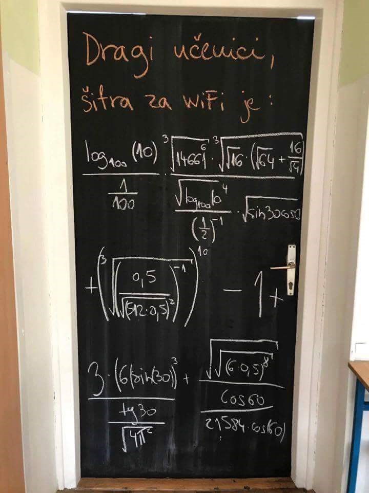 Tehnička škola u Osijeku smislila je brutalnu foru kako bi natjerali učenike da vježbaju matematiku