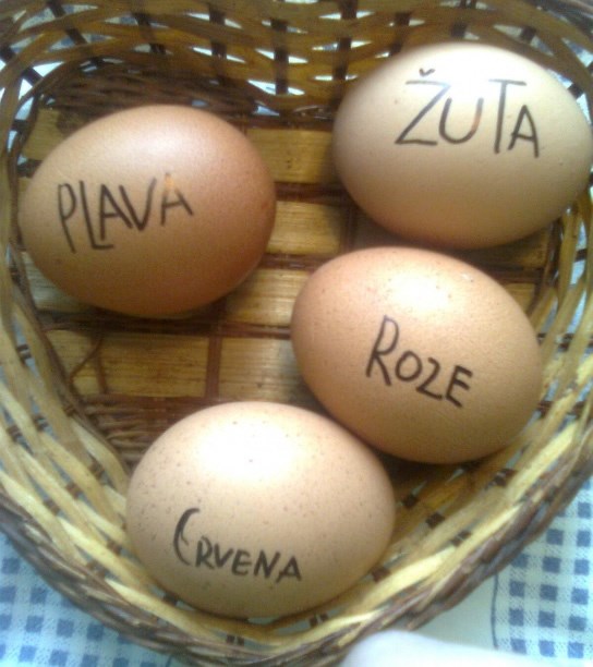 Kako Crnogorac farba jaja?