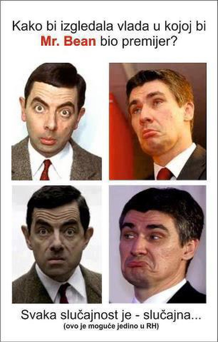 Vlada s Mr. Beanom kao premijerom?