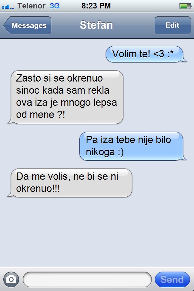 Gnjave li i vas onim klasičnim "Da me voliš, ne bi.."?