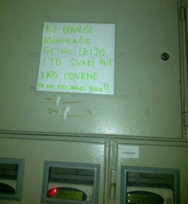 Nek jede govna tko ga zafrkava